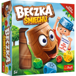 Gra rodzinna BECZKA ŚMIECHU Trefl ORYGINAŁ 01908