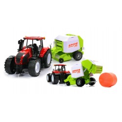 MEGA Traktor z prasą belarką do słomy JAKOŚĆ 56cm