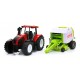 MEGA Traktor z prasą belarką do słomy JAKOŚĆ 56cm