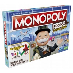 MONOPOLY Podróż dookoła Świata GRA PLANSZOW.HASBRO