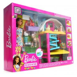 Barbie zestaw LALKA+ Farma Radosnych Kurek MATTEL