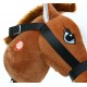 GŁOWA KONIA HOBBY PLUSZOWA NA KIJU Z DŹWIĘKIEM, odgłosy HORSE
