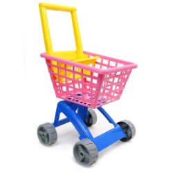 Wózek sklepowy, Marketowy dla dzieci Produkt POLSKI Różowy