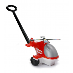 DUŻY Polski Pchacz HELIKOPTER do pchania STRAŻ