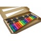 MAREK CYMBAŁKI 27 TONOWE Dzwonki Chromatyczne 42cm DREWNO  Produkt PL KOLOR