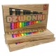 MAREK CYMBAŁKI 27 TONOWE Dzwonki Chromatyczne 42cm DREWNO  Produkt PL KOLOR