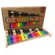 MAREK CYMBAŁKI 27 TONOWE Dzwonki Chromatyczne 42cm DREWNO  Produkt PL KOLOR