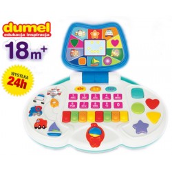 DUMEL Discovery Interaktywny laptop Komputerek 18m