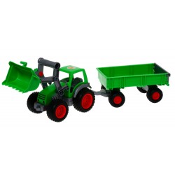 WADER 8817 Traktor Farmer Technik z przyczepą 63cm