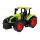 TRAKTOR Ciągnik z Siewnikiem i Agregatem uprawowym zielony