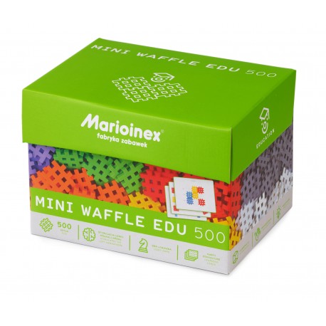 MARIOINEX Klocki Mini Waffle Wafle 500 el. EDU