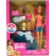 Lalka Barbie Kąpiel 3 Piesków + akcesoria MATTEL