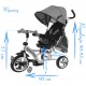 BabyMix Rowerek Wózek OBROTOWY Turbo Trike 360 VIP