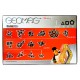 GEOMAG 012 Klocki MAGNETYCZNE 68 elementów
